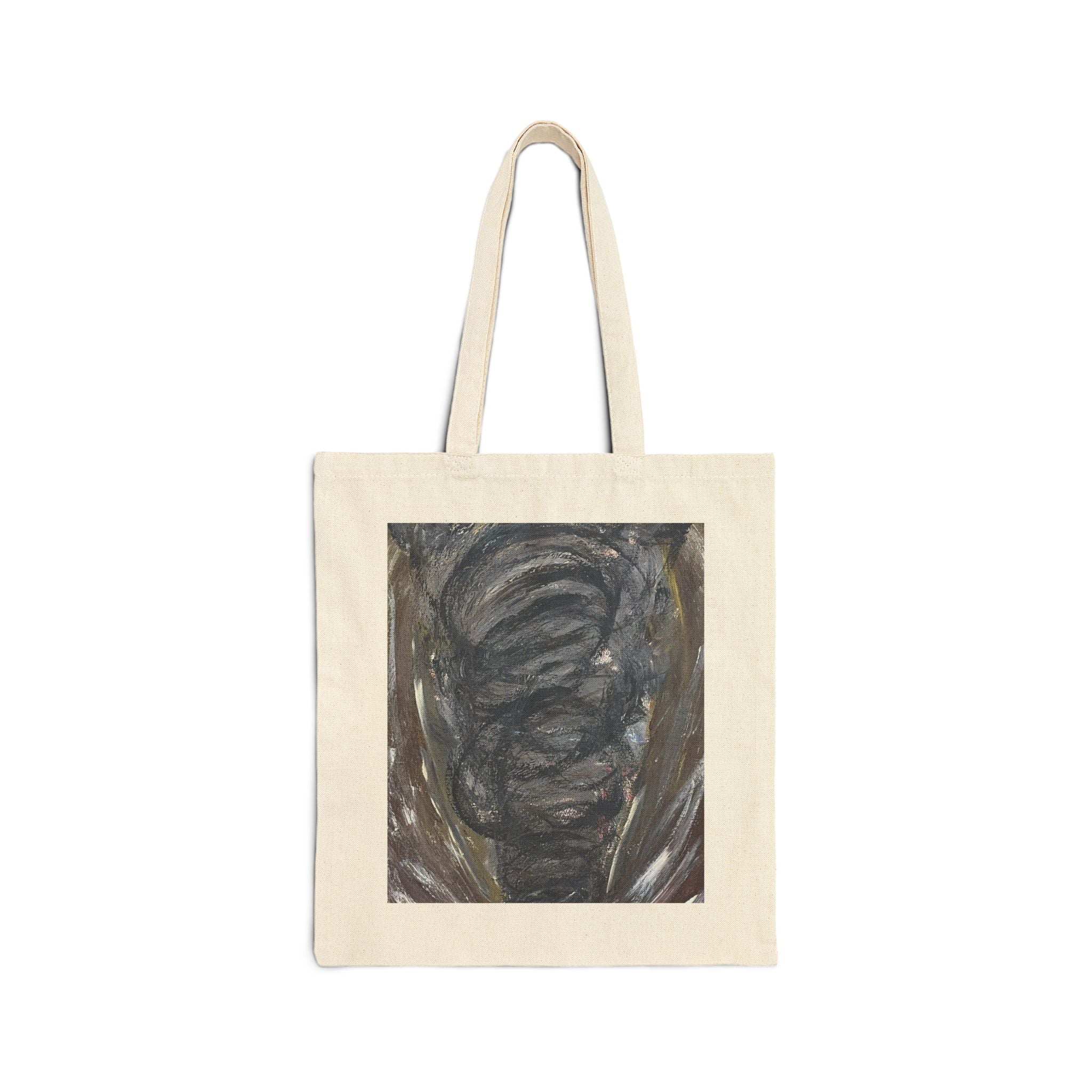 Anxiety Cotton Canvas Tote Bag